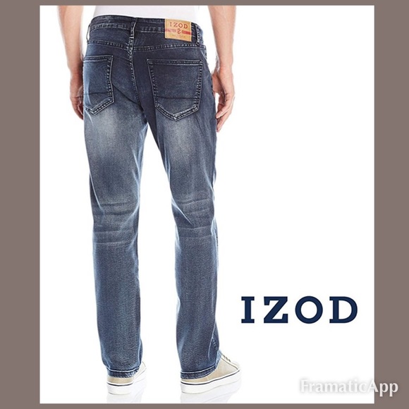 izod comfort fit jeans